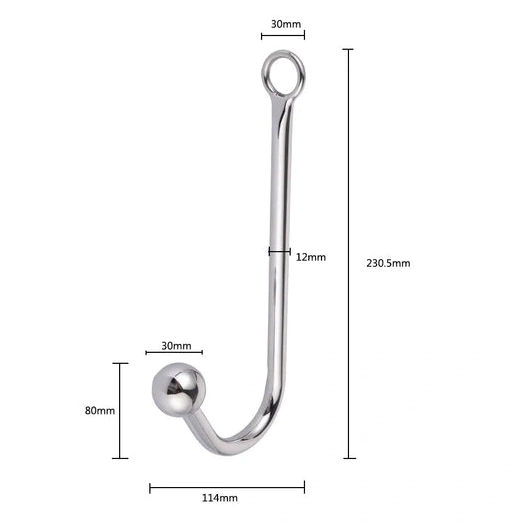 and Elegant Collar with 5334 Hook Beaded Anal Cuffs 0330